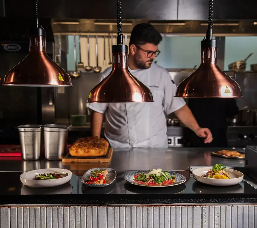 Chef at the pass
